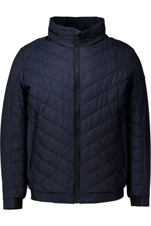 Bugatti Jassen, Heren, Blauw, 4Xl, Blauwe Jassen Stijlvol Model