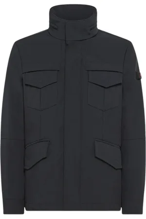 Peuterey Jassen, Heren, Zwart, M, Polyester, Stijlvolle Jas