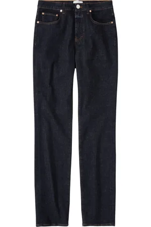 Closed Jeans, Dames, Blauw, W27, Katoen, Skinny High Waist Straight Leg Jeans