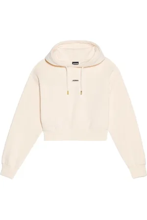 Jacquemus Sweatshirts & Hoodies, Dames, , L, Katoen, Hoodie Gros Grain