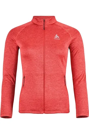 Odlo Sport, Dames, Rood, S, Volledige Rits Mid Layer Tencia