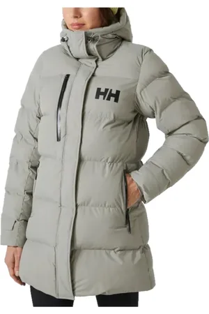 Helly Hansen Mantels, Dames, Grijs, M, Adore Puffy Parka met reflecterende elementen