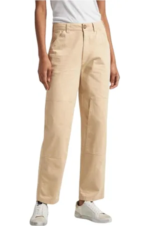 Pepe Jeans Jeans, Dames, , W25, Katoen, Werkbroek met Patch Details