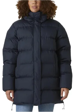 Helly Hansen Jassen, Dames, Blauw, S, Leer, Amelia Jas Waterdicht Geïsoleerd Lichtgewicht Met Capuchon
