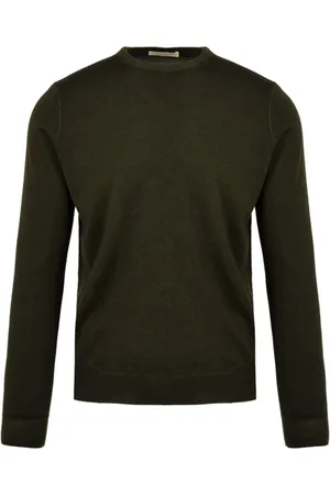 FILIPPO DE LAURENTIIS Truien, Heren, Groen, L, Militaire Truien Unisex Groen Model