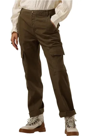 Circle Of Trust Broeken, Dames, Groen, L, Katoen, Groene Cargo Broek voor Vrouwen