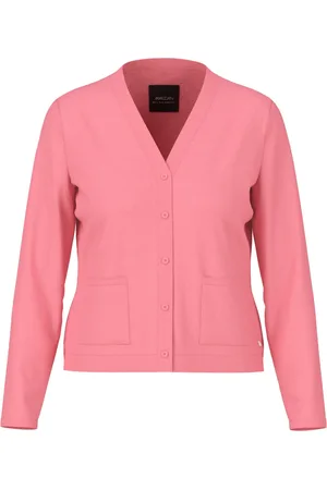 Marc Cain Truien, Dames, Roze, S, Klassieke Gebreide Vest