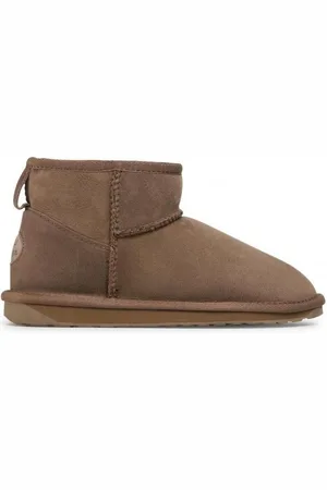 Emu Schoenen, Dames, Bruin, 40 EU, Wol, Boots