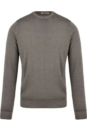 FILIPPO DE LAURENTIIS Sweatshirts & Hoodies, Heren, Grijs, L, Heren Sweaters Gc 1Ml Rm 16Rv Stijl