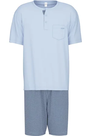 Calida Nachtkleding & Lounge, Heren, Veelkleurig, L, Katoen, Comfortabel Pyjamaset