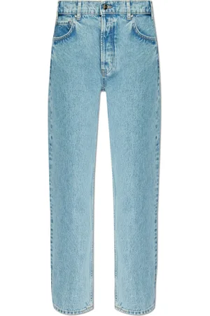 ANINE BING Jeans, Dames, Blauw, W31, Katoen, Jeans met logo