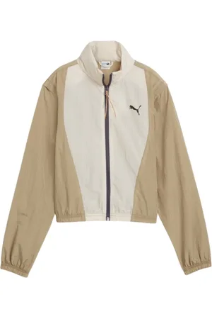 PUMA Jassen, Dames, Bruin, S, Modulaire lichte jassen