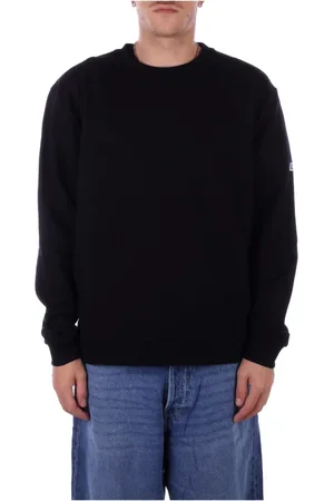 GCDS Sweatshirts & Hoodies, Heren, Zwart, S, Katoen, Zwarte Logo Sweater Unisex Katoen