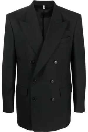 Sunflower Jassen, Heren, Zwart, L, Zwarte Blazer Jas
