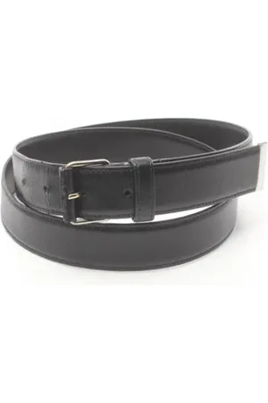 Givenchy Pre-owned, Heren, Zwart, ONE Size, Pre-owned Leather belts