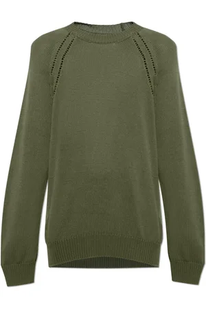 Jil Sander Truien, Heren, Groen, M, Katoen, Katoenen trui