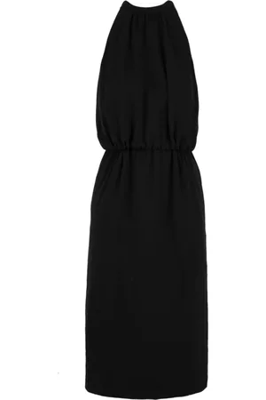 Aspesi Kleedjes, Dames, Zwart, S, Polyester, Elegante Zwarte Jurk Model 2906