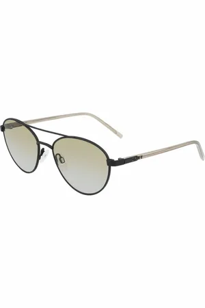 DKNY Accessoires, Dames, Groen, ONE Size, Groene Metalen Zonnebril
