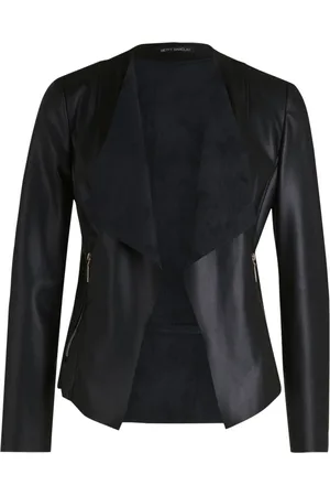 Betty Barclay Jassen, Dames, Zwart, L, Waterval Blazer Jas