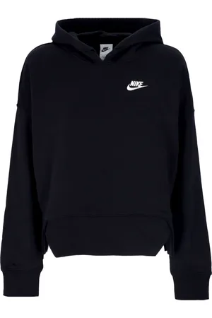 Nike Sweatshirts & Hoodies, Dames, Zwart, L, Katoen, Oversized Hoodie Sportswear Club Fleece