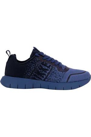 Bikkembergs Schoenen, Heren, Blauw, 43 EU, Lage Top Lace Up Sneakers