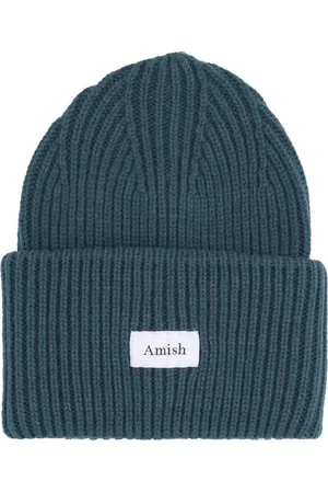 AMISH Accessoires, Heren, Groen, ONE Size, Wol, Bos Wolmix Beanie