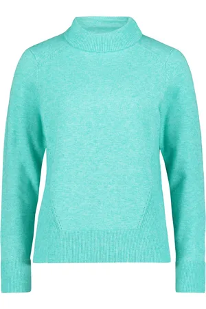 Betty Barclay Truien, Dames, Blauw, 2Xl, Elegante Gebreide Trui met Strass