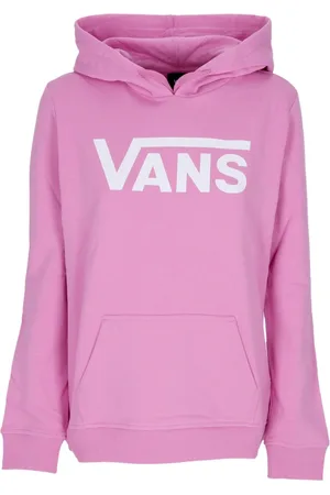 Vans Sweatshirts & Hoodies, Dames, Roze, S, Katoen, Klassieke hoodie met kangoeroezak