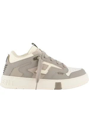 Represent Schoenen, Heren, Grijs, 43 EU, Leer, Reptor 2 Sneaker