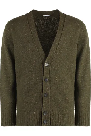 Malo Truien, Heren, Groen, L, Kasjmier, Heather Effect Cashmere Vest