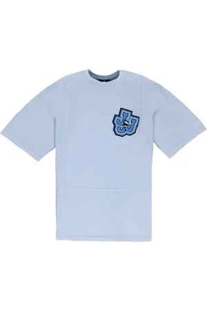 MAUNA KEA Tops, Heren, Blauw, S, Katoen, Triple J Cyan Tee Samenwerking Shirt