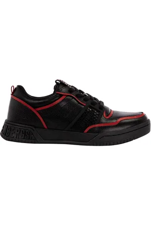 Bikkembergs Schoenen, Heren, Zwart, 42 EU, Lage Top Veterschoenen voor Mannen