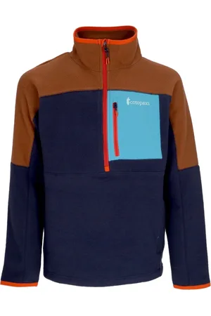 COTOPAXI Sport, Heren, Blauw, XL, Polyester, Half-zip Fleecejas met hoge kraag