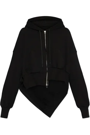 Y-3 Sweatshirts & Hoodies, Dames, Zwart, M, Katoen, Hoodie