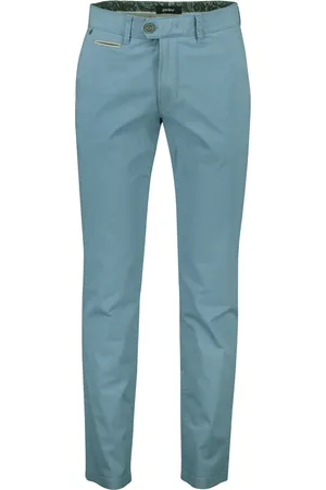 Atelier Gardeur Broeken, Heren, Blauw, XL, Katoen, Katoenen Blauwe Broek