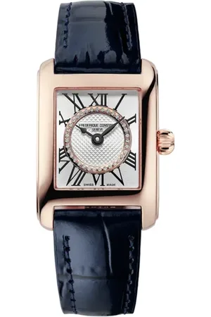 Frederique Constant Accessoires, Dames, Grijs, ONE Size, Klassieke Carree Dames