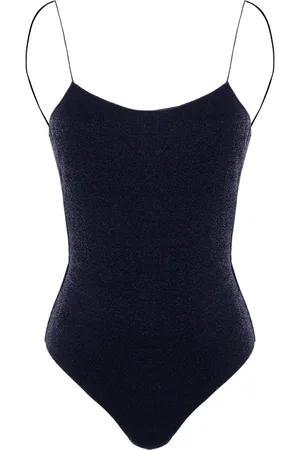 Oseree Badkleding, Dames, Blauw, M, Nachtblauwe Lurex Maillot