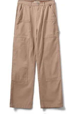 Sofie Schnoor Broeken, Dames, , L, Katoen, Utility-geïnspireerde Loose Fit Jeans in Rose