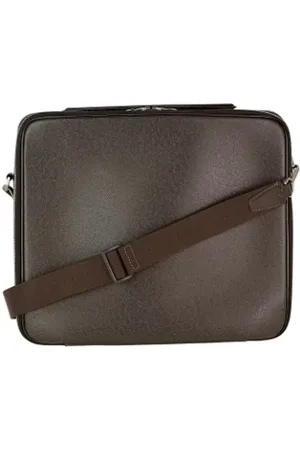 LOUIS VUITTON Pre-owned, Dames, Bruin, ONE Size, Leer, Pre-owned Leather briefcases