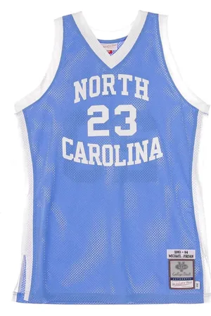 Mitchell & Ness Tops, Heren, Blauw, XS, Michael Jordan Basketbal Tanktop