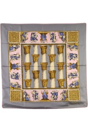 Céline Pre-owned, Dames, Veelkleurig, ONE Size, Pre-owned Silk scarves