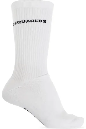 Dsquared2 Ondergoed, Heren, Wit, M, Sokken met Logo