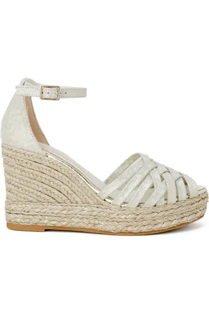 Espadrilles Schoenen, Dames, , 36 EU, Metallic Hakken Schoenen Lente/Zomer Collectie