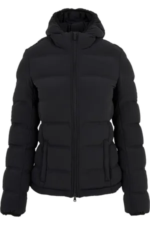 Aspesi Jassen, Dames, Blauw, S, Blauwe Bubbeljas voor Vrouwen