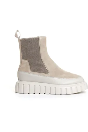 Voile blanche Schoenen, Dames, , 37 EU, Suède, Suède Chelsea Boot