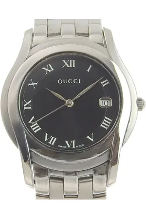 Gucci Pre-owned, Dames, Zwart, ONE Size, Pre-owned Metal watches
