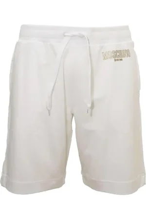 Moschino Korte broeken, Heren, Wit, S, Witte Stijlvolle Broek