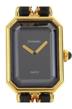 CHANEL Pre-owned, Dames, Zwart, ONE Size, Pre-owned Metal watches