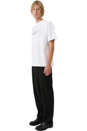 Soulland Tops, Heren, Wit, 2Xs/Xs, Katoen, KAI dollar T-shirt