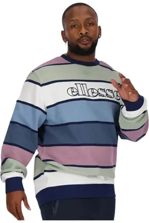 Ellesse Sweatshirts & Hoodies, Heren, Veelkleurig, S, Kleurrijke Ferrel Sweatshirt